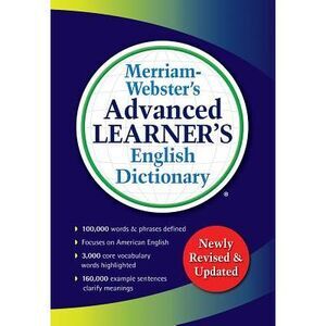 Merriam-Webster's Advanced Learner's English Dictionary -- Merriam-Webster